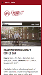Mobile Screenshot of carabellocoffee.com